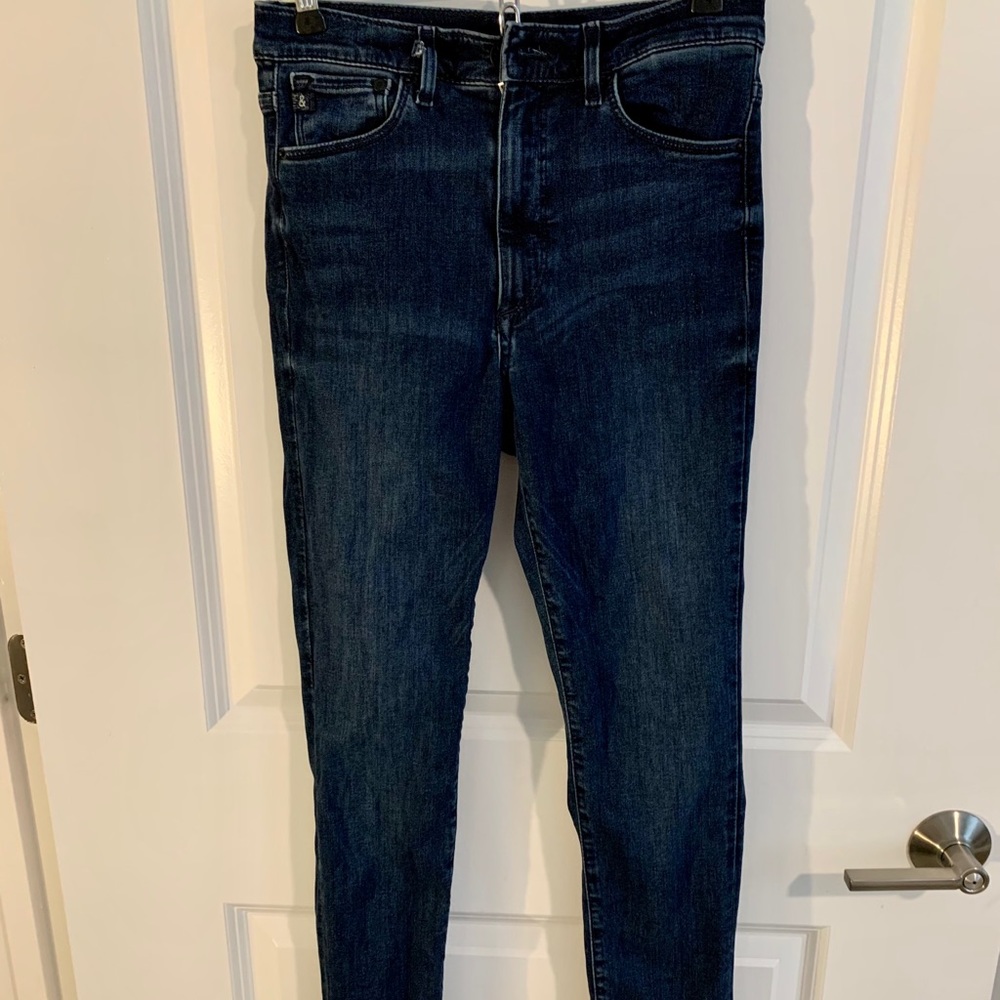 High rise shaping jeans